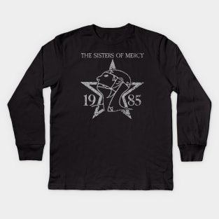 1985 / The Sisters Of Mercy Kids Long Sleeve T-Shirt